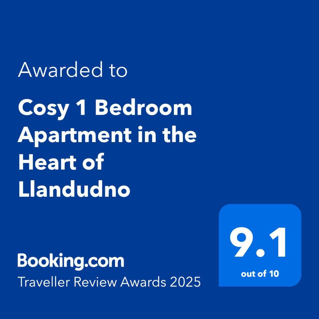 Cosy 1 Bedroom Apartment In The Heart Of Llandudno Dış mekan fotoğraf